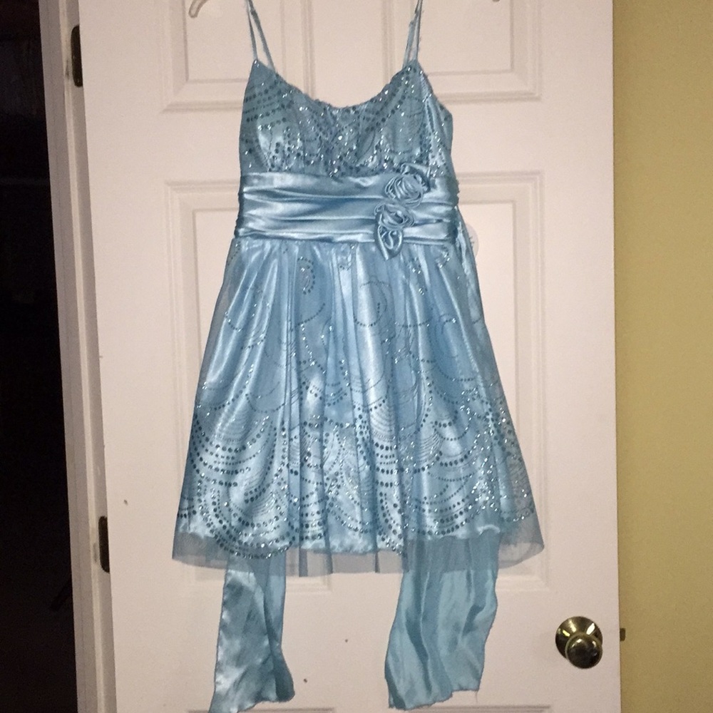 Light Blue Party Dress